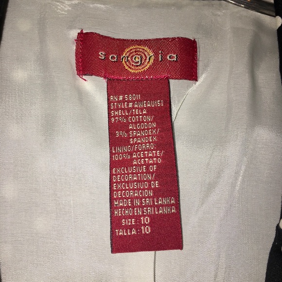 Sangria Polka Dot Blazer - Picture 6 of 9